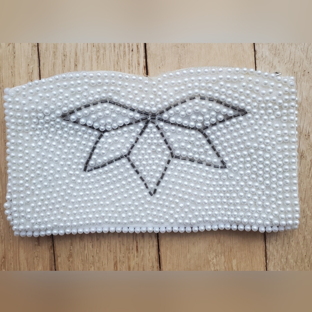vintage beaded coin purse by carter • made in japan